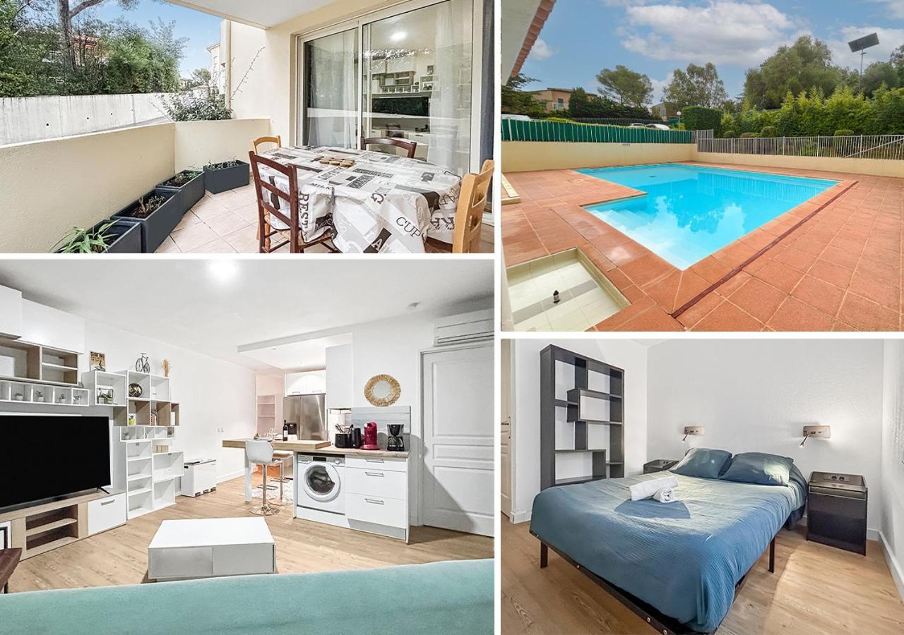 Balcon, Parking, Piscine Et Clim' A 2 Pas Du Port Santa Lucia Διαμέρισμα Saint-Raphaël Εξωτερικό φωτογραφία